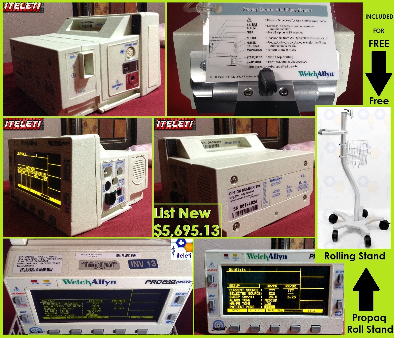 Welch Allyn Propaq Encore 202 EL